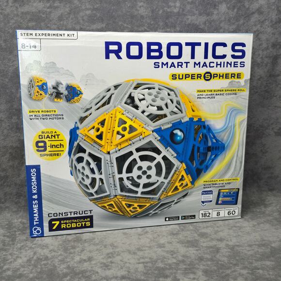 Thames & Kosmos Robotics Smart Machines Super Sphere STEM Experiment Kit Robot - Picture 15 of 15
